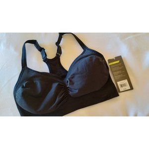 Old Navy Bra Womens Small Sports Workout Activewear Support Lightweight Black
